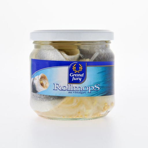 [3245390196774] GRAND JURY Pickled Rollmops 200 g