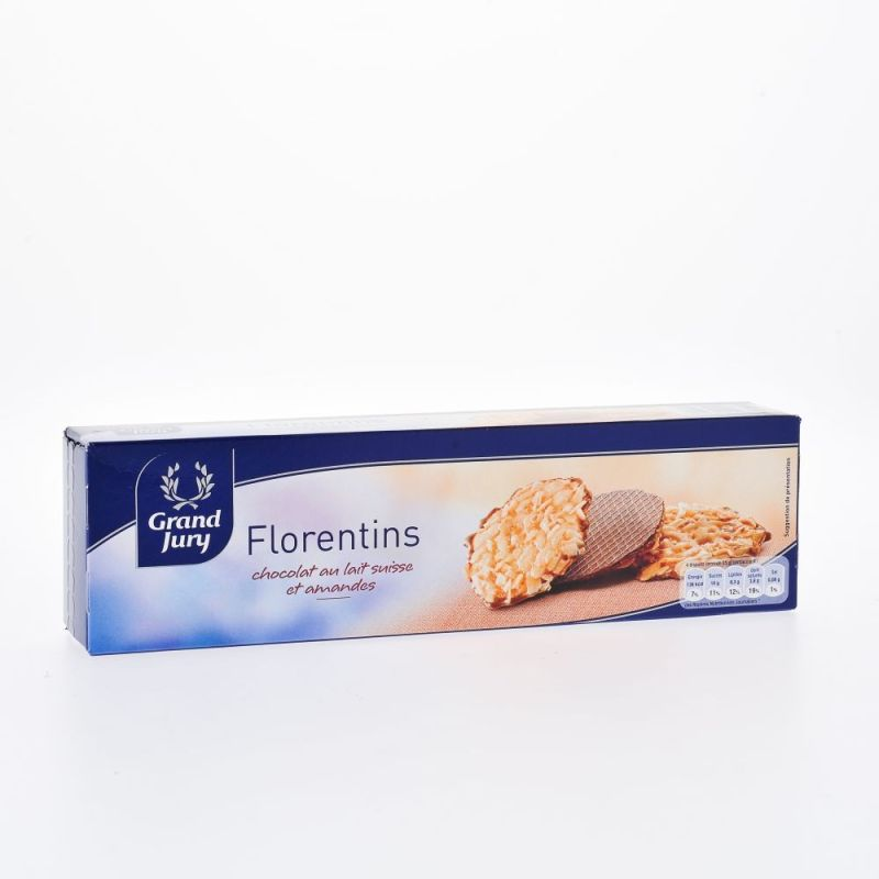 GRAND JURY Florentin Biscuits Dark Chocolate 100 g