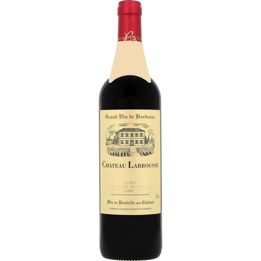 [3245390244369] CHATEAU LABROUSSE REFLETS DE FRANCE Vinho tinto A.O.P. Blaye Côtes de Bordeaux 75 cl