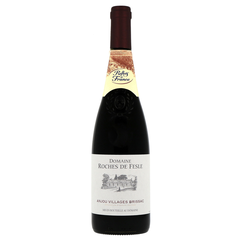 DOMAINE ROCHES DE FESLE REFLETS DE FRANCE Vinho tinto A.O.P. Anjou Villages Brissac 75 cl