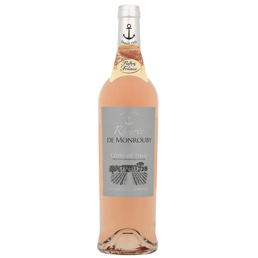 [3245390246721] RESERVE DE MONROUBY REFLETS DE FRANCE Vino Rosado I.G.P. Côtes de Thau 75 cl