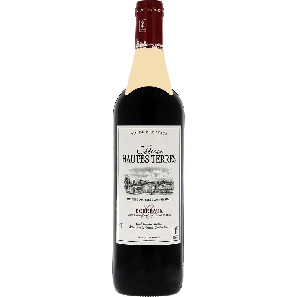 CHATEAU HAUTES TERRES REFLETS DE FRANCE Red wine A.O.P. Bordeaux 75 cl