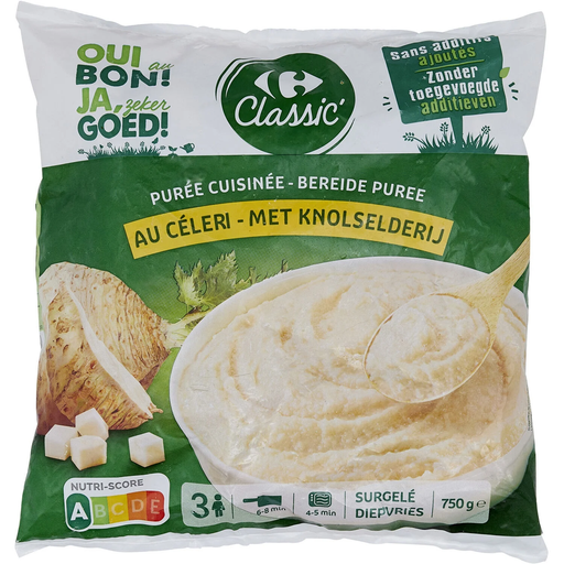 [3245411171230] CARREFOUR CLASSIC Celeriac Mash 750 g