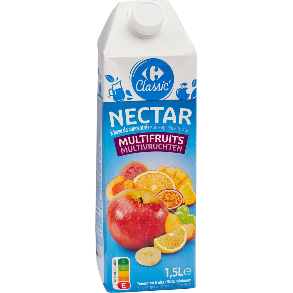 CARREFOUR CLASSIC Multifruit Nectar 1.5 L
