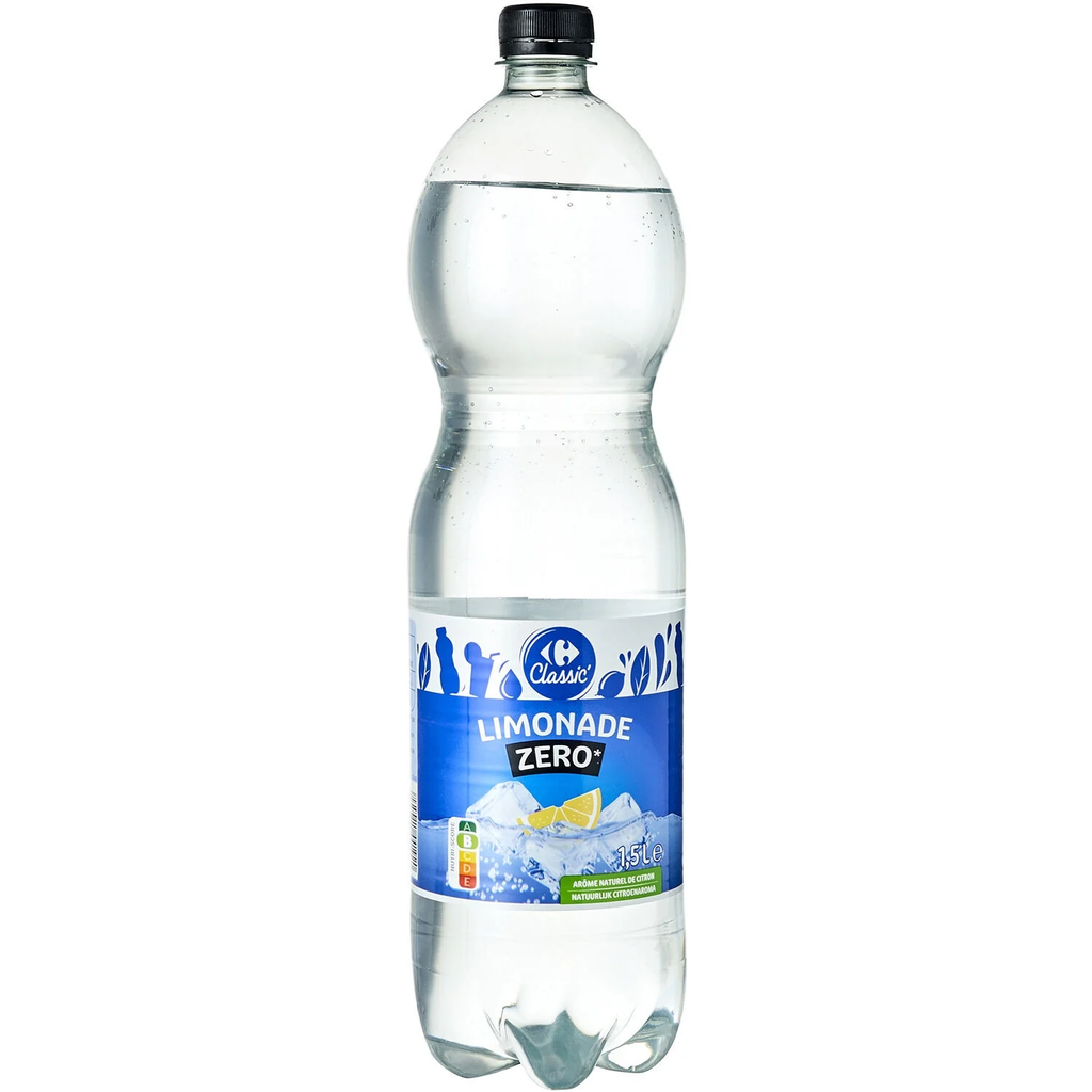 CARREFOUR CLASSIC Limonada Zero Azúcar 1,5 L