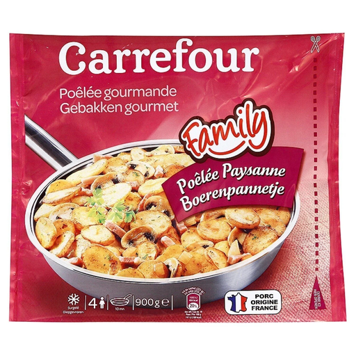 [3245412064562] CARREFOUR Poêlée paysanne 900 g