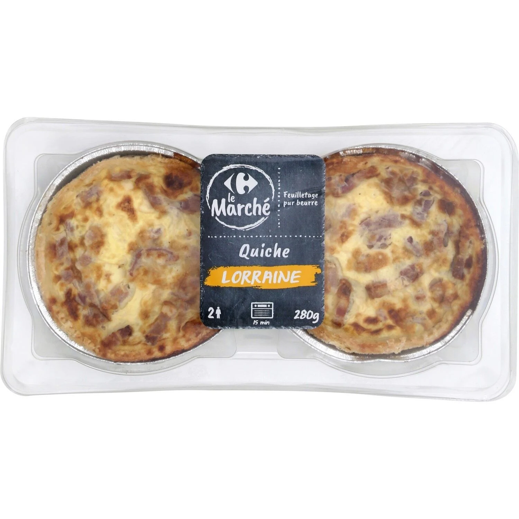 CARREFOUR LE MARCHE Quiche lorraine 280 g