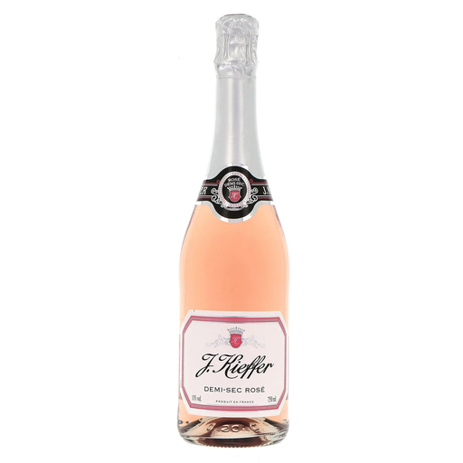 [3245412379758] J.KIEFFER Vino Rosado Espumoso Demi Sec 75 cl