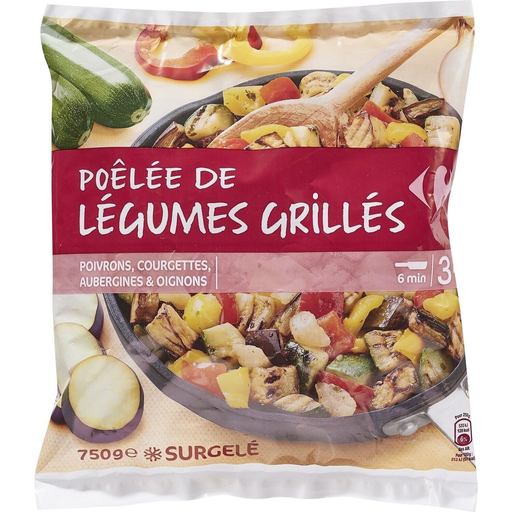[3245412379987] CARREFOUR Grilled vegetable mix 750 g