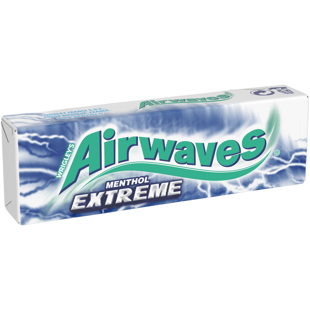 AIRWAVES Chicle Menthol Extrême 14g
