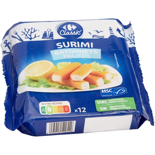 [3245412520549] CARREFOUR CLASSIC Surimi sticks 200 g