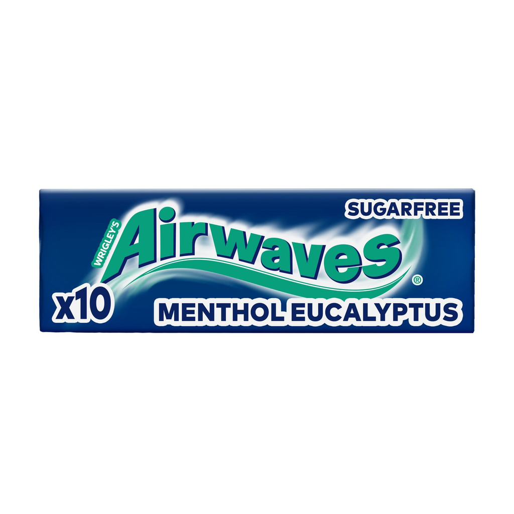AIRWAVES Chewing Gum Menthol Eucalyptus 14 g