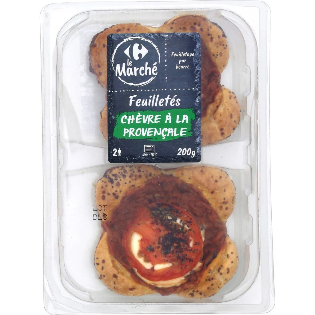 CARREFOUR LE MARCHE Folhados de cabra à provençal 200 g