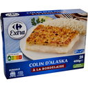 CARREFOUR Colin d'Alaska à la bordelaise surgelé 400 g