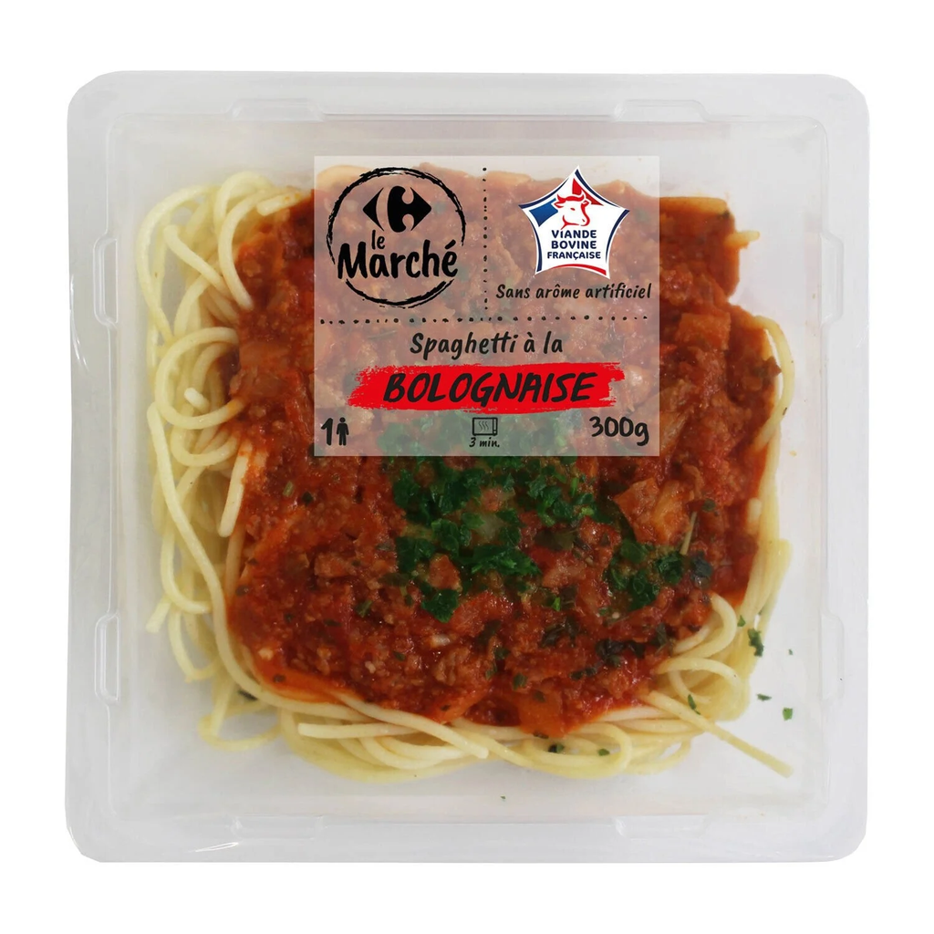 CARREFOUR LE MARCHE Spaghetti bolognaise 300 g