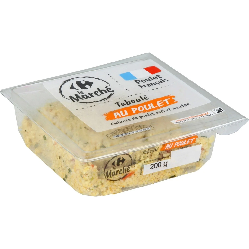 CARREFOUR LE MARCHE Roasted Chicken and Mint Tabbouleh 200 g