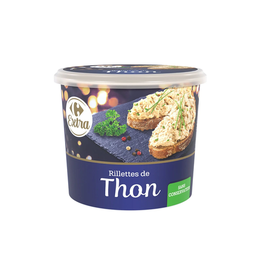 [3245413780287] CARREFOUR Rillettes de Thon EXTRA 150 g