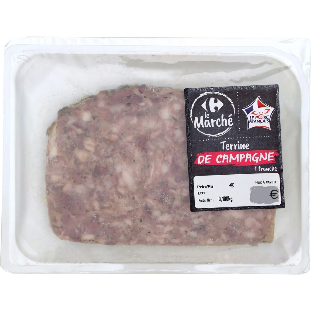CARREFOUR LE MARCHE Terrina de Campo 200g