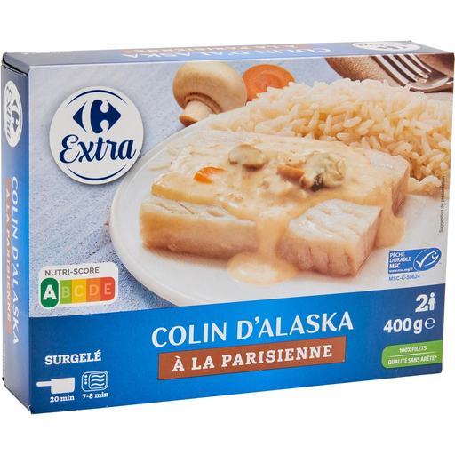 [3245414091221] CARREFOUR Alaska Pollock Parisienne style 400 g