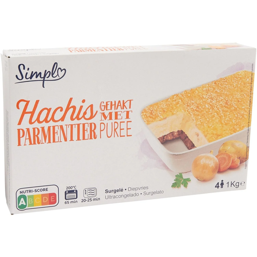 [3245414667136] SIMPL Pastel de carne congelado 1 kg