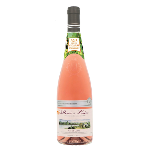 [3245414761223] LA CAVE D'AUGUSTIN FLORENT Vino Rosado A.O.P. Val de Loire 75 cl