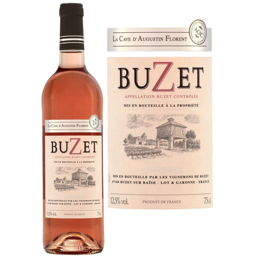 [3245414853034] LA CAVE D'AUGUSTIN FLORENT Vino rosado AOP Buzet 75 cl