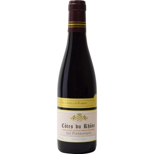 [3245414879157] LES PIERRASQUES Vino Tinto A.O.P. Côtes Du Rhône 37,5 cl