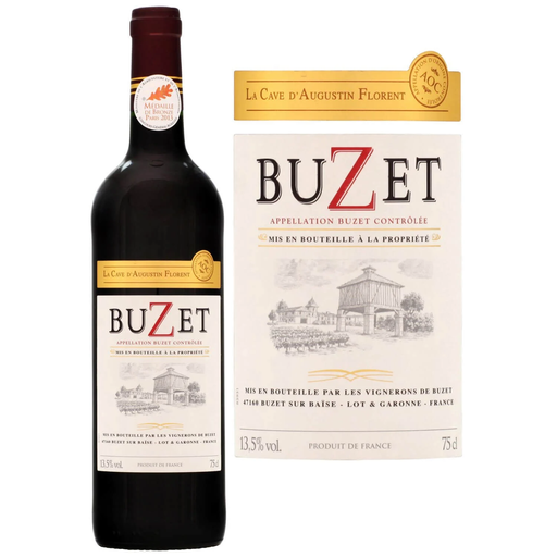 [3245414902442] LA CAVE D'AUGUSTIN FLORENT Vinho tinto A.O.P. Buzet 75 cl