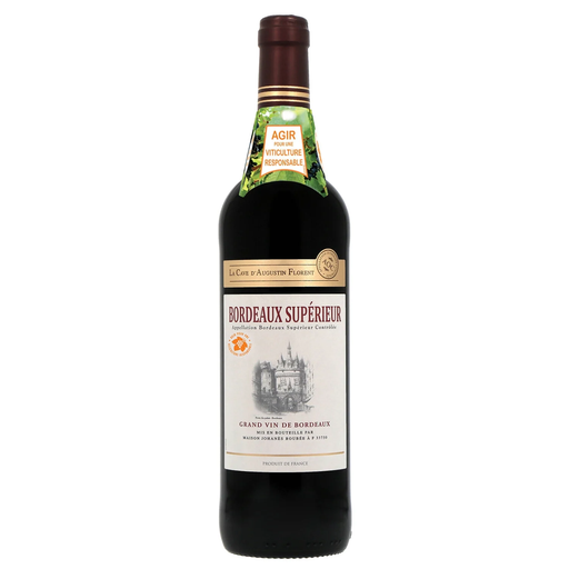 [3245414974166] LA CAVE D'AUGUSTIN FLORENT Vinho Tinto A.O.P. Bordeaux Supérieur 75 cl