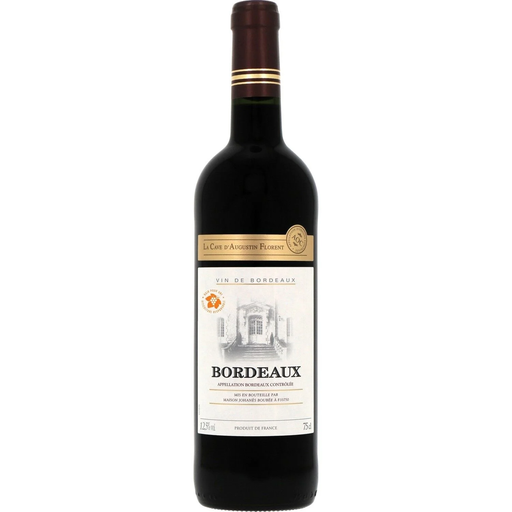 [3245414974227] LA CAVE D'AUGUSTIN FLORENT Vinho tinto A.O.P. Bordeaux 75 cl