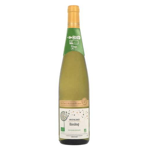 [3245415390040] LA CAVE D'AUGUSTIN FLORENT White Wine Alsace Riesling AOC Organic 75 cl