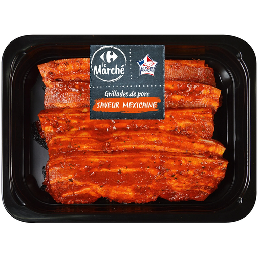 [3245415461665] CARREFOUR Mexican-Style Pork Belly 500 g