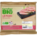 CARREFOUR Organic Pork Mincerettes 200 g