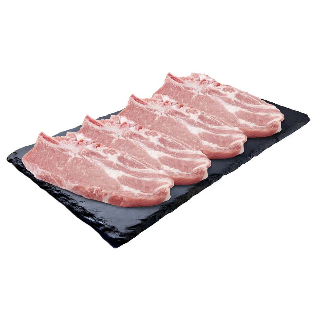 FILIERE QUALITE CARREFOUR Côtes de Porc Échine Sans Os à Griller 240 g