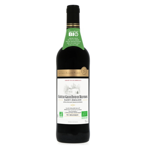 [3245415700030] LA CAVE D'AUGUSTIN FLORENT Vinho Tinto Bordeaux Saint-Emilion Merlot Bio 75 cl