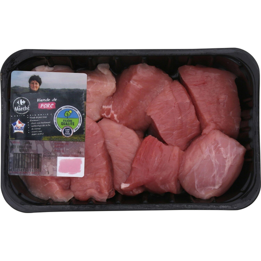 [3245415766159] FILIERE QUALITE CARREFOUR Boneless Pork Shoulder Stew 600 g