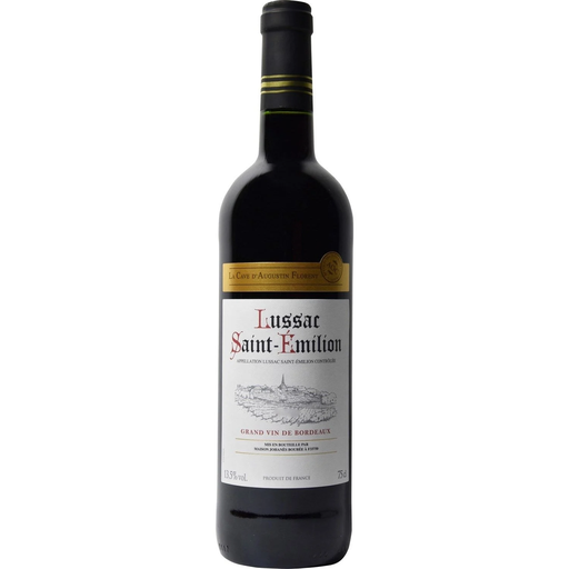 [3245415777513] LA CAVE D'AUGUSTIN FLORENT Vin Rouge A.O.P. Lussac Saint Emilion 75 cl