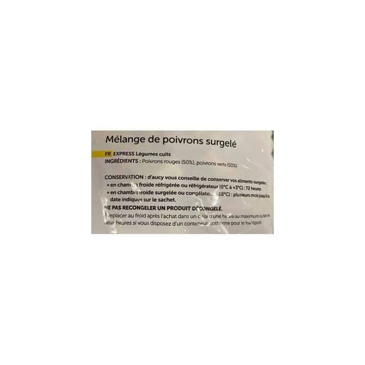 [3248451047954] D'AUCY Meli Melo Poivrons Rouges Et Verts 2.5 kg