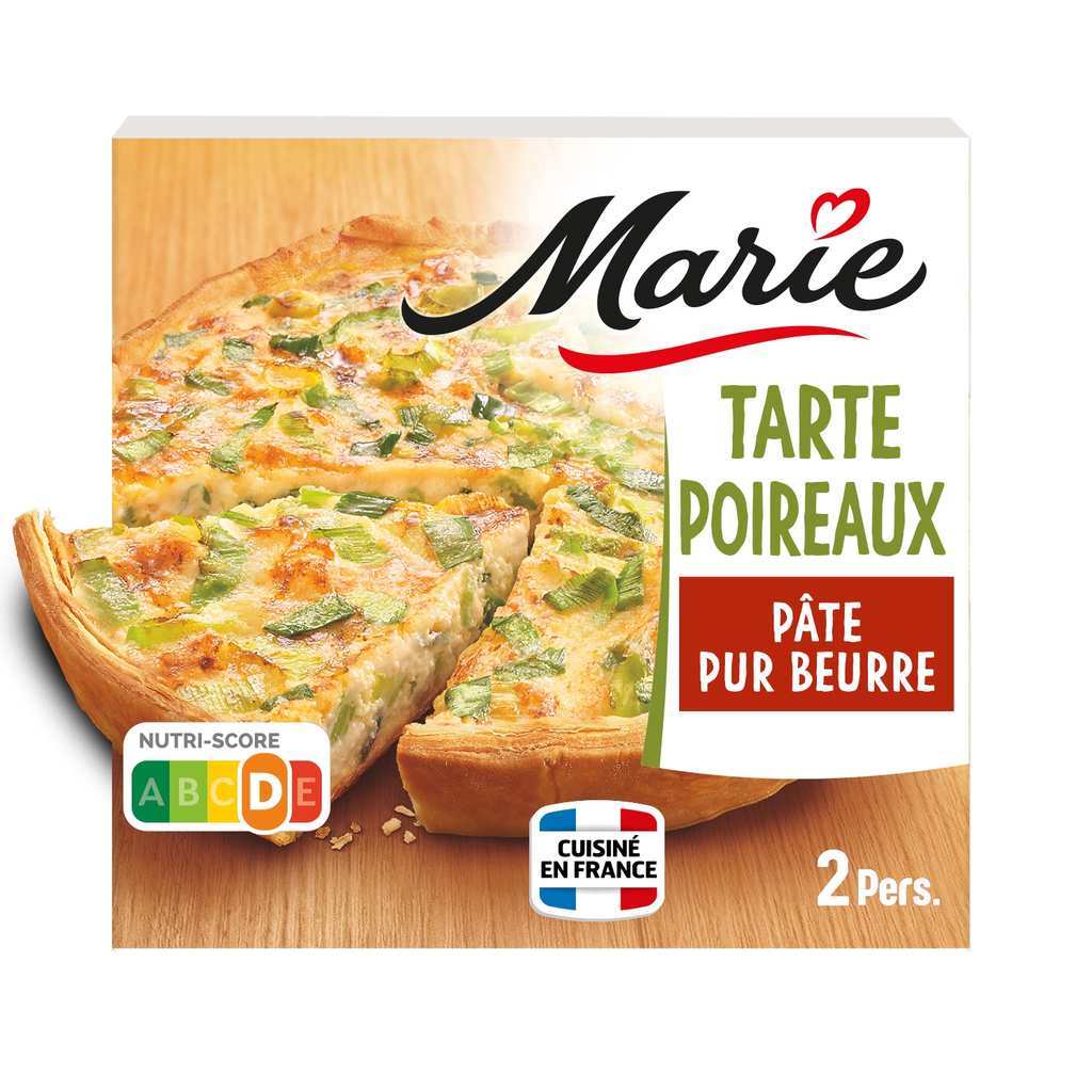 MARIE Tarte de Alho-Francês Gratinada com Emmental 400 g