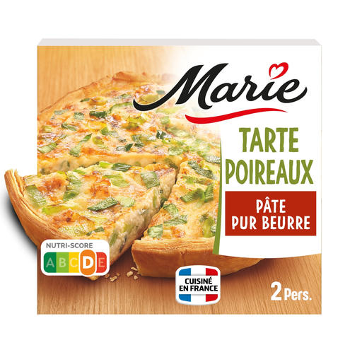 [3248830000884] MARIE Leek and Emmental Tart 400 g