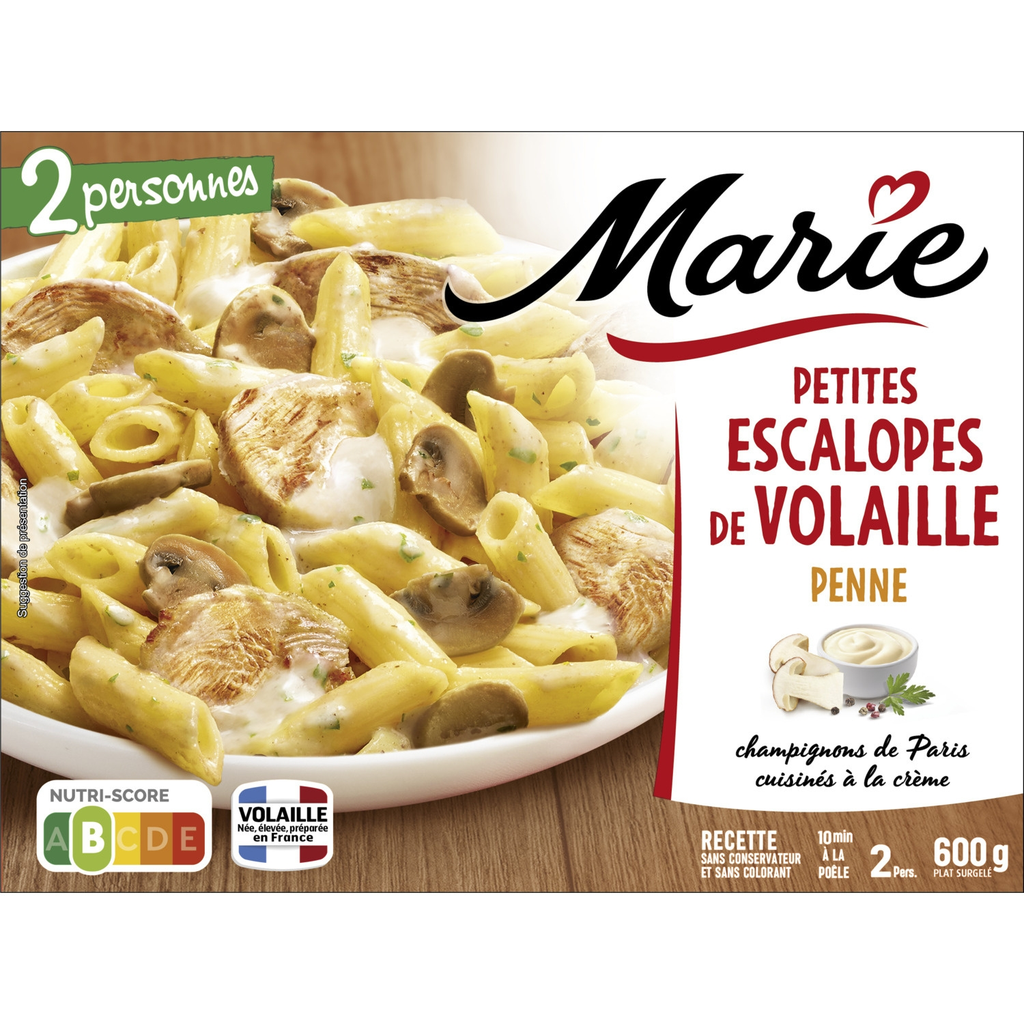 MARIE Plato preparado escalopes de pollo 600 g