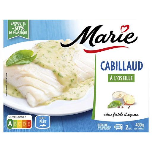 [3248830225744] MARIE Bacalhau com molho de azedas 400 g