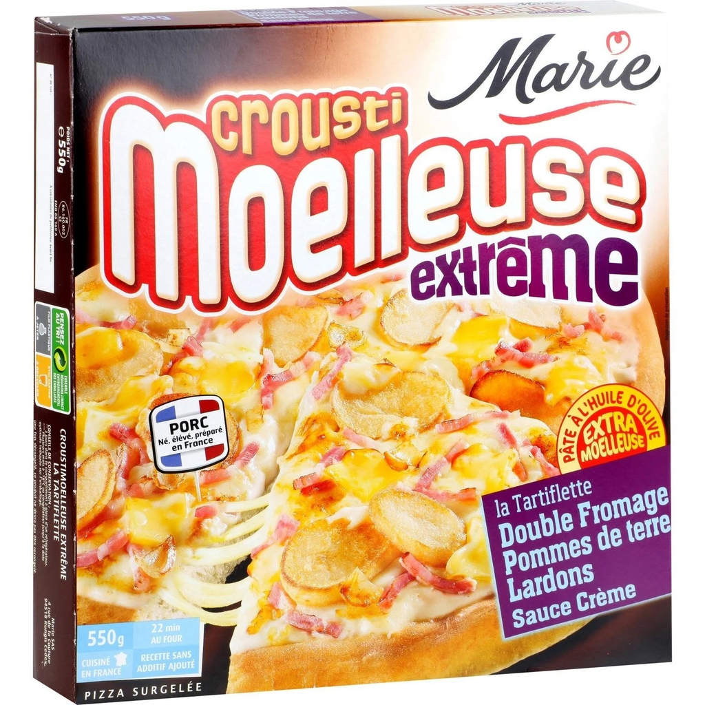 MARIE Pizza Tartiflette Crousti Moelleuse 550 g
