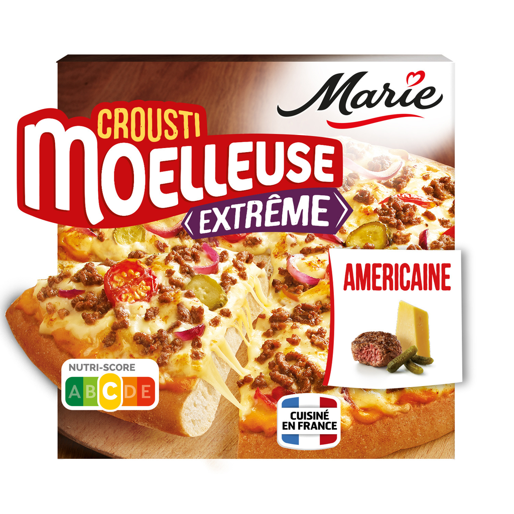 MARIE Pizza Crousti Moelleuse Extrême Americana 530 g