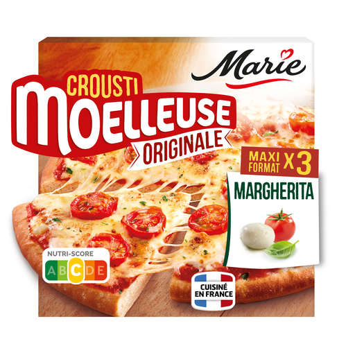 [3248830802532] MARIE Margherita crispy-fluffy pizza 3 x 400 g