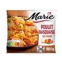 MARIE Pollo a la Vasca con Arroz cocinado con tomate cebollas y un toque de tomillo 900 g