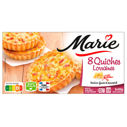 [3248833085161] MARIE Quiches Lorraines 100 g
