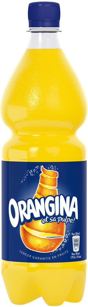 Orangina Soda Orange : La Bouteille D'1L