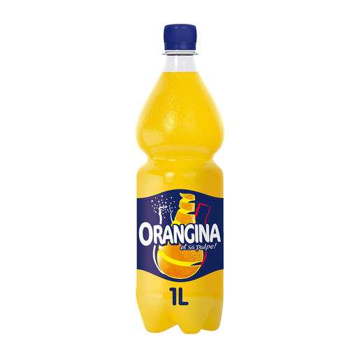 [3249760011063] ORANGINA Boisson gazeuse à la pulpe de fruit jaune 1 L