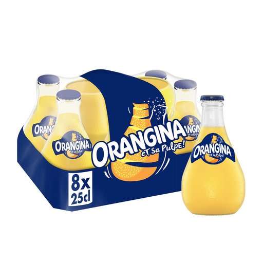 [3249760013319] ORANGINA Refresco de naranja 8 x 25 cl